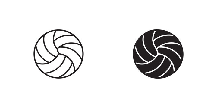 volleyball net pattern design with positive and negative space contrast for sports graphics