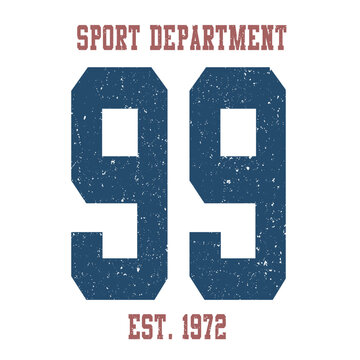 varsity graphic for t-shirt

