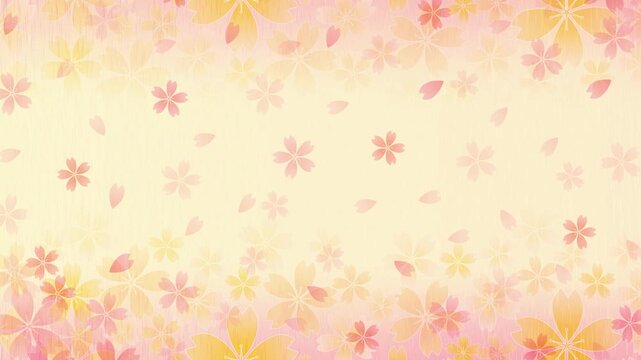 Soft Floating Sakura Cherry Blossom Petals 4K