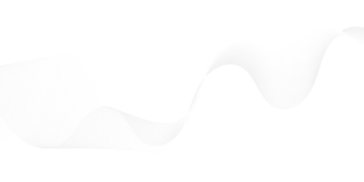 Dynamic background with waves smooth flowing lines pattern on white background. Technology communication concept digital background lines wave abstract stripe design.