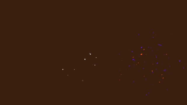 Cosmic glowing particles expanding through dark space with vibrant energy streaks with video captures dynamic luminous particles spreading across deep cosmic backdrop focal point (2225)