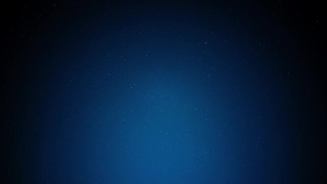 Stars dotting the dark blue sky, creating a cosmic background. Infinite universe theme