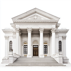 Fototapeta premium Ancient Classical Roman Temple Facade