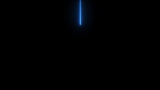 Beam-like slashing effects animation with black background.