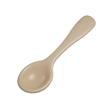 3D Render of a Coffee Spoon 