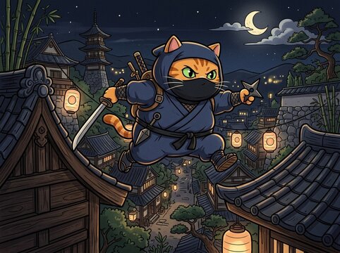 Ninja kucing