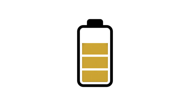 Golden Equality Symbol Icon Design on Transparent Background, Civil Rights Concepts, Social Justice Concept, Minimalist Equal Sign