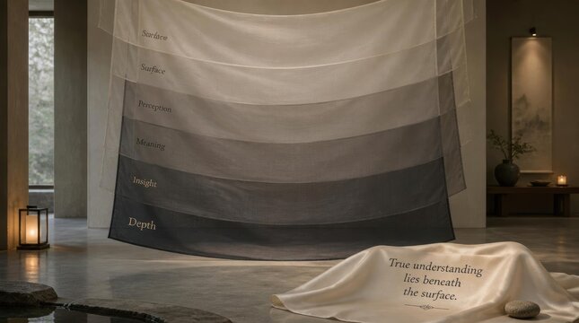 Quiet contemplative space set within a series of gigapixel-high fidelity v2-6x images