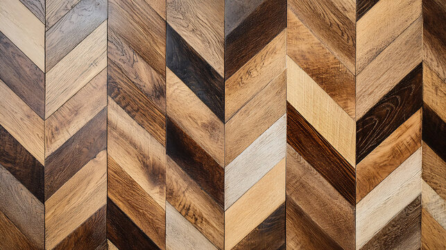 Rustic chevron wood panel texture with detailed grain and natural weathered surface.