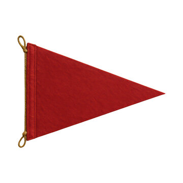 PNG Red triangular flag symbol