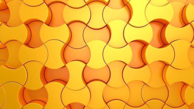 Background of Geometric Shapes. Abstract motion, loop, two color, 3d rendering, 4k resolution
