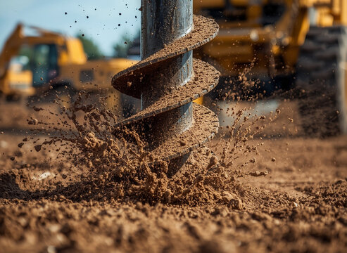heavy construction drilling