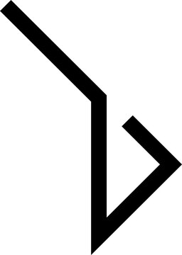 Geometric bold line shapes, zig zag, spiral, curves