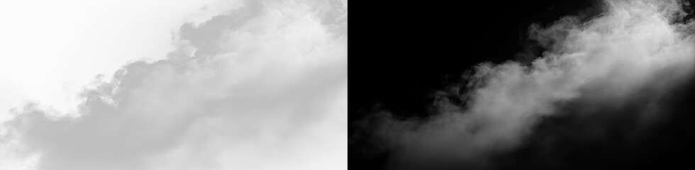Fototapeta premium Atmospheric white smoke and mystical fog over an empty stage for product presentation background or mysterious cinematic scene.
