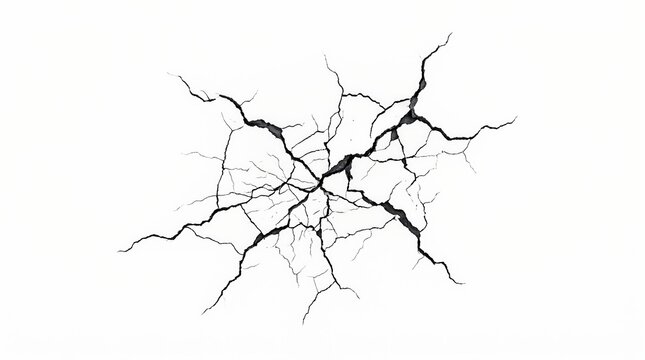 Abstract cracked ice texture pattern on bright white background for modern design projects. Minimalist frost fracture surface ideal for digital art and commercial layouts.