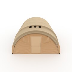 3d Render Military Tent Grade Shelter for Harsh Weather and Expeditions Sheltent © SR 3D VISUAL