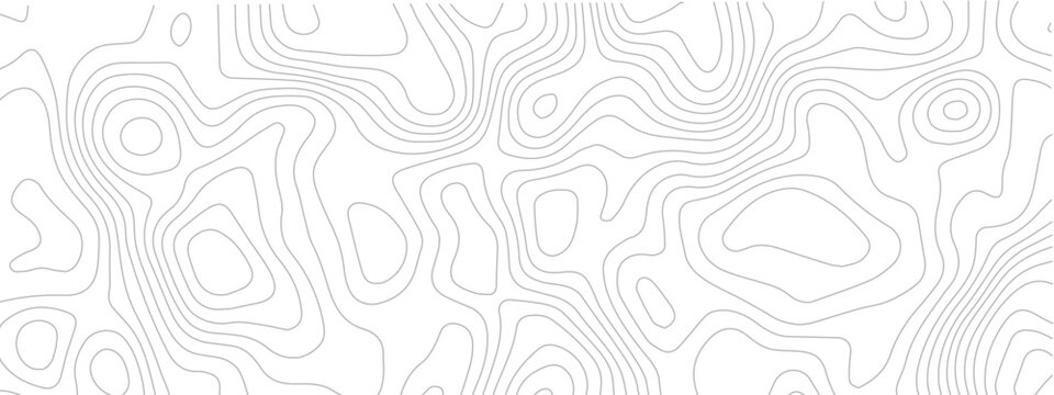 Abstract topographical map contour lines background with topography, geography