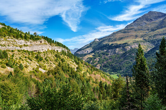 The Cirque de Gavarnie is a cirque in the central Pyrenees, in Southwestern France, close to the border of Spain