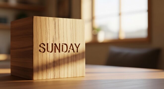 Golden Hour Glow on a Wooden Day Marker