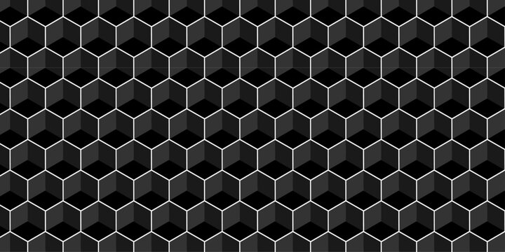 Vector triangle mosaic cube geometric wall decoration floor rectangle diamond hexagon triangle wallpaper.