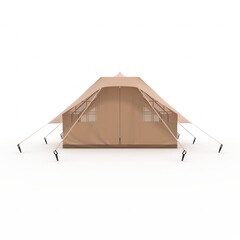 3d Render Glamping Luxury Tent © SR 3D VISUAL