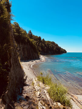 View of Cape Kadosh, Tuapse.