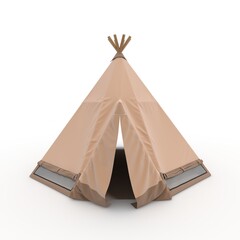 3d Render Glamping Luxury Tent © SR 3D VISUAL