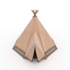 3d Render Glamping Luxury Tent © SR 3D VISUAL