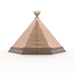 3d Render Glamping Luxury Tent © SR 3D VISUAL