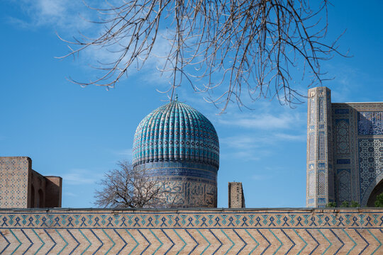 Islamic Architecture in Samarkand, Uzbekistan