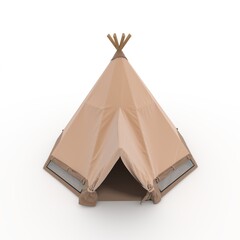 3d Render Glamping Luxury Tent © SR 3D VISUAL