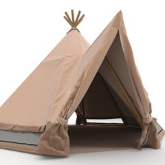 3d Render Glamping Luxury Tent © SR 3D VISUAL