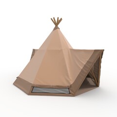 3d Render Glamping Luxury Tent © SR 3D VISUAL