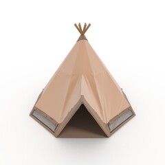 3d Render Glamping Luxury Tent © SR 3D VISUAL