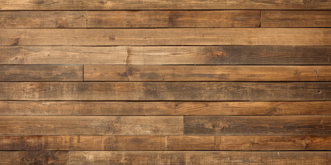 Obraz premium Old Wood Texture Background with Weathered Wooden Wall Planks, Rustic Brown Timber Surface and Vintage Natural Grain Pattern
