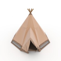 3d Render Glamping Luxury Tent © SR 3D VISUAL