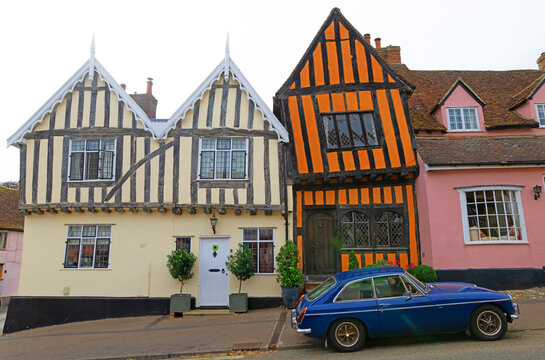 The Crooked House, in Lavenham.