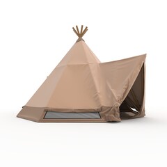 3d Render Glamping Luxury Tent © SR 3D VISUAL