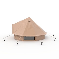 3d Render Glamping Luxury Tent © SR 3D VISUAL