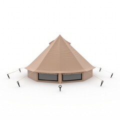 3d Render Glamping Luxury Tent © SR 3D VISUAL