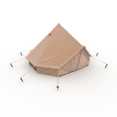 3d Render Glamping Luxury Tent © SR 3D VISUAL