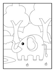 coloring alphabet for kids