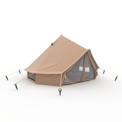 3d Render Glamping Luxury Tent © SR 3D VISUAL
