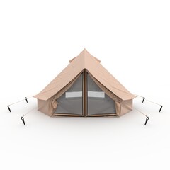 3d Render Glamping Luxury Tent © SR 3D VISUAL