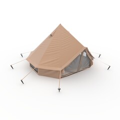 3d Render Glamping Luxury Tent © SR 3D VISUAL