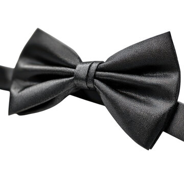 Silk bowtie isolated on Transparent Background