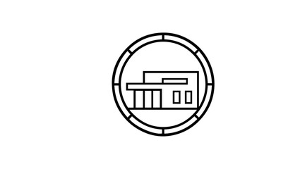 Fototapeta premium Luxury Property Realtor Logo, Premium Property Investment Logo