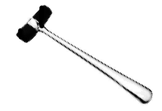 Hammer reflex medical neurology in doctor neurological instrument of tool clinical equipment diagnostic test checkup exam examination healthcare