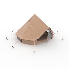 3d Render Glamping Luxury Tent © SR 3D VISUAL