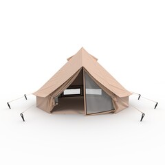 3d Render Glamping Luxury Tent © SR 3D VISUAL